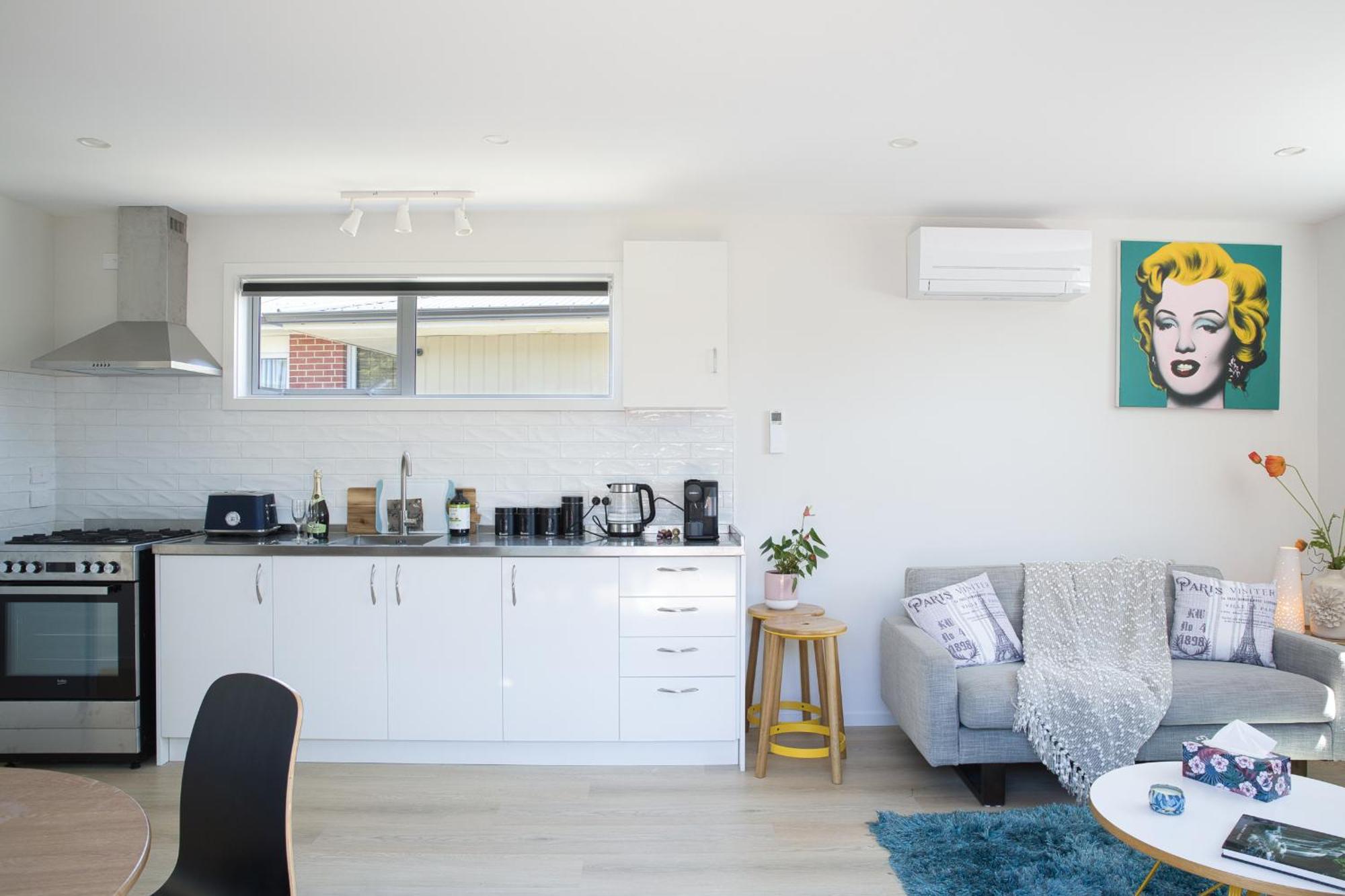 Classy Modern Unit Close To Airport, Shops And Bus Christchurch Luaran gambar