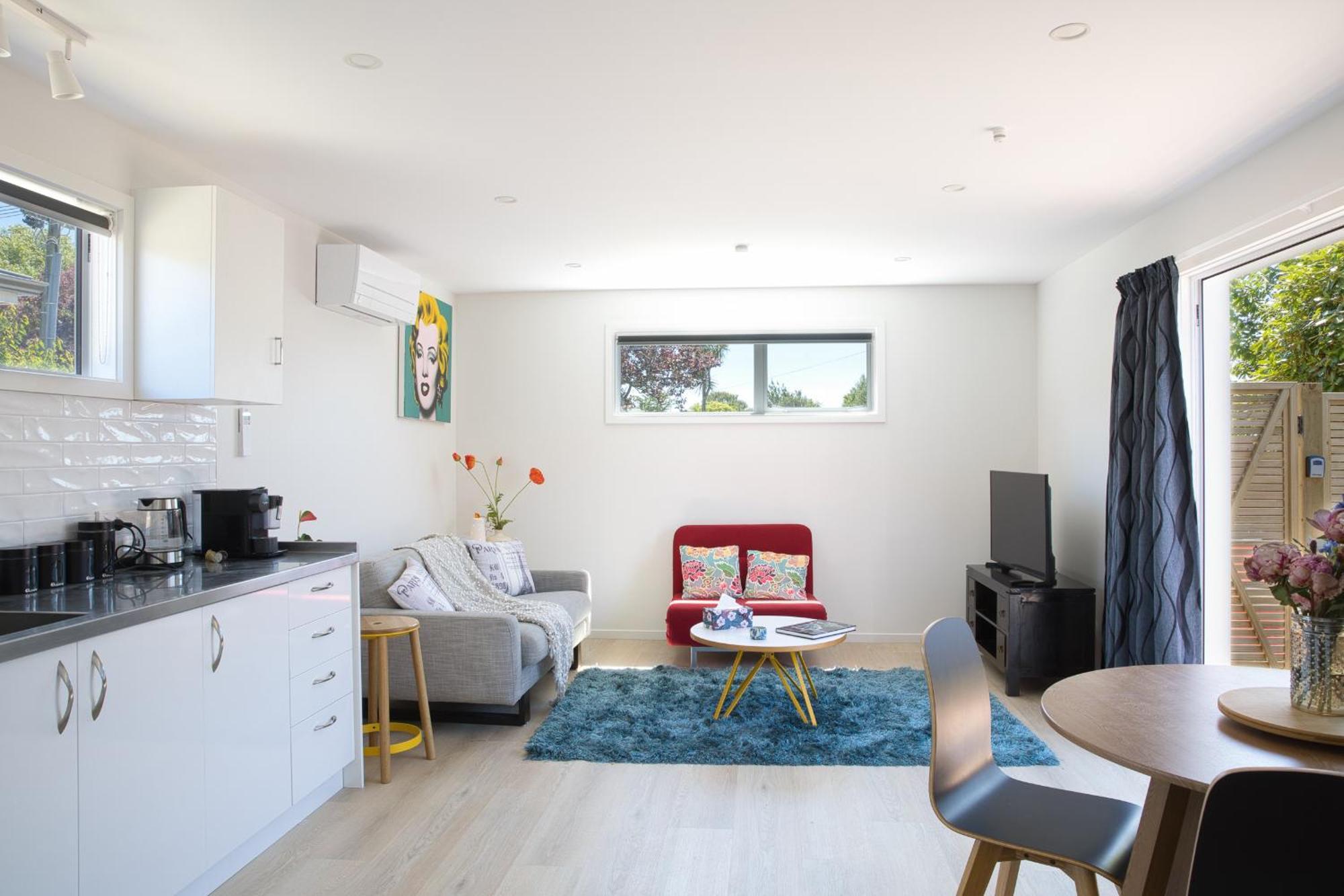 Classy Modern Unit Close To Airport, Shops And Bus Christchurch Luaran gambar